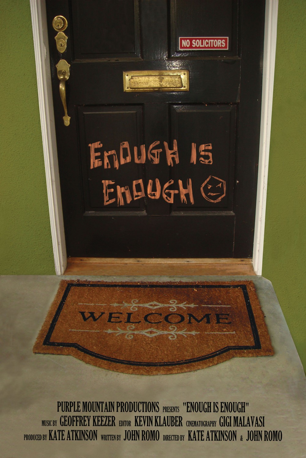 Extra Large Movie Poster Image for Enough Is Enough