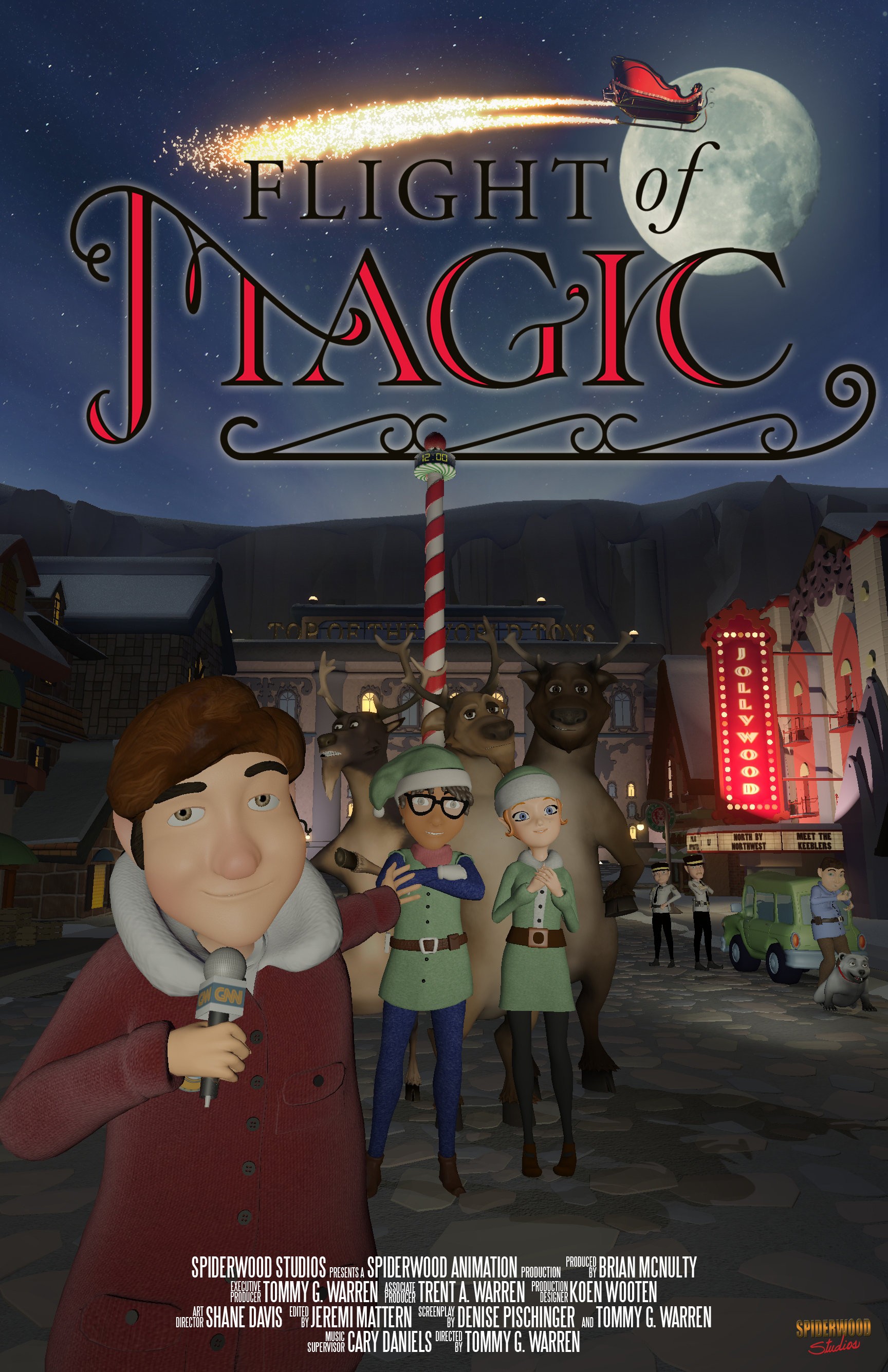 Mega Sized Movie Poster Image for Flight of Magic