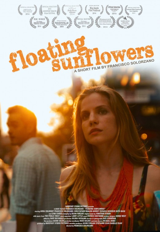 Floating Sunflowers Short Film Poster