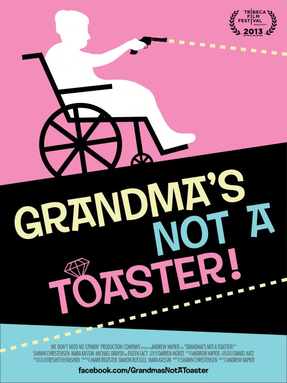 Grandma's Not a Toaster Short Film Poster