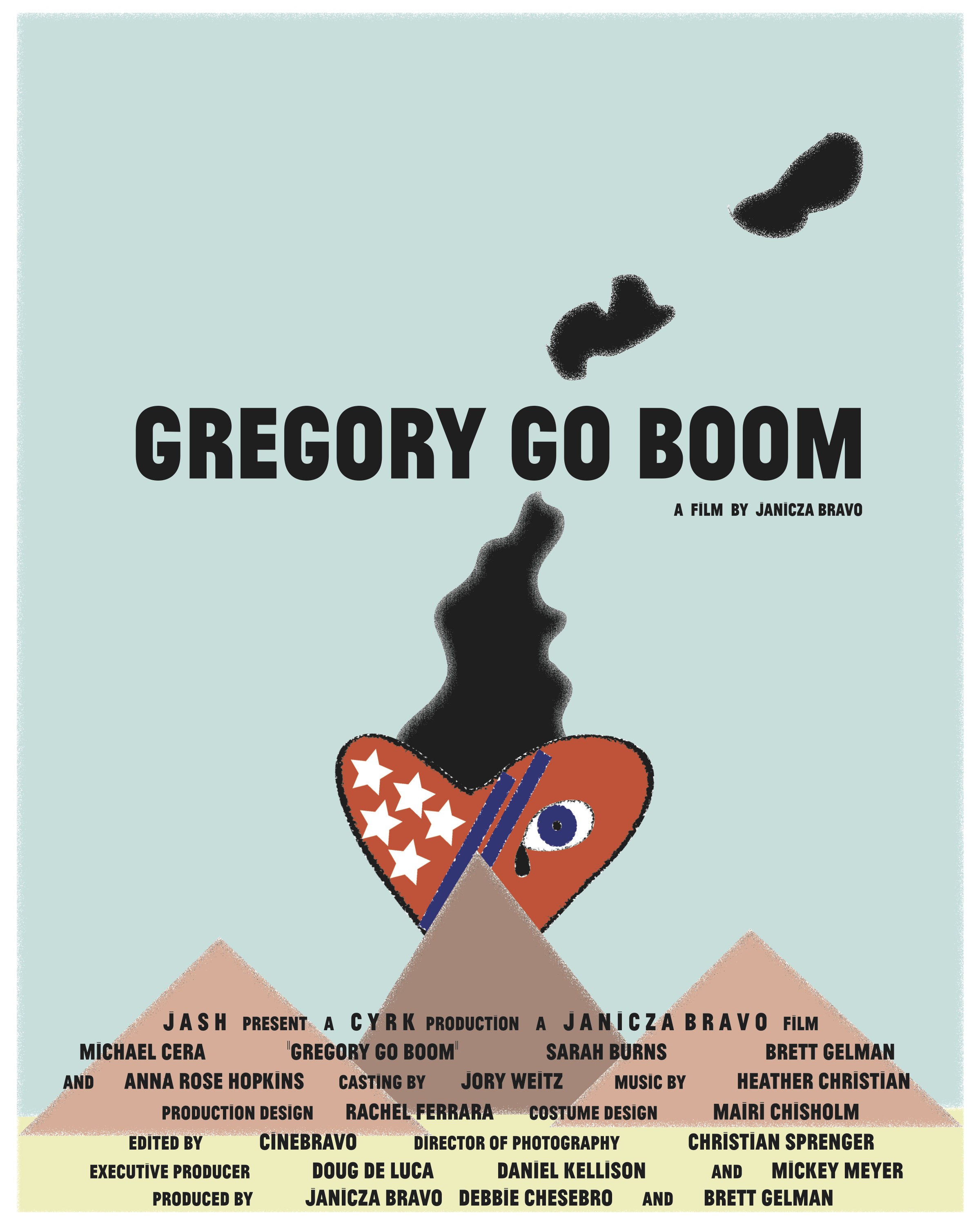Mega Sized Movie Poster Image for Gregory Go Boom