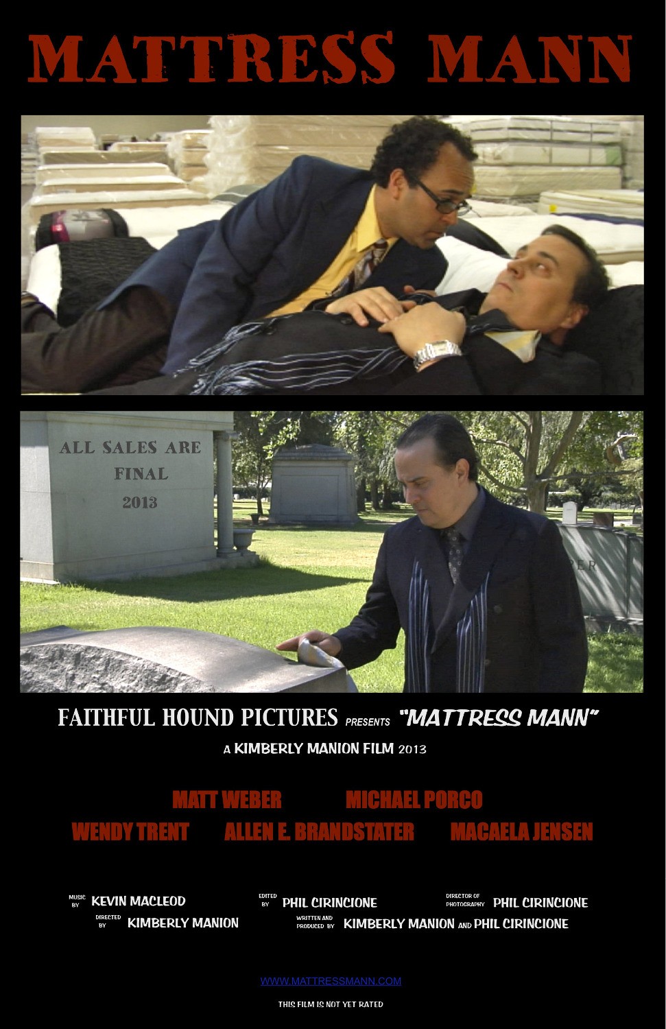Extra Large Movie Poster Image for Mattress Mann