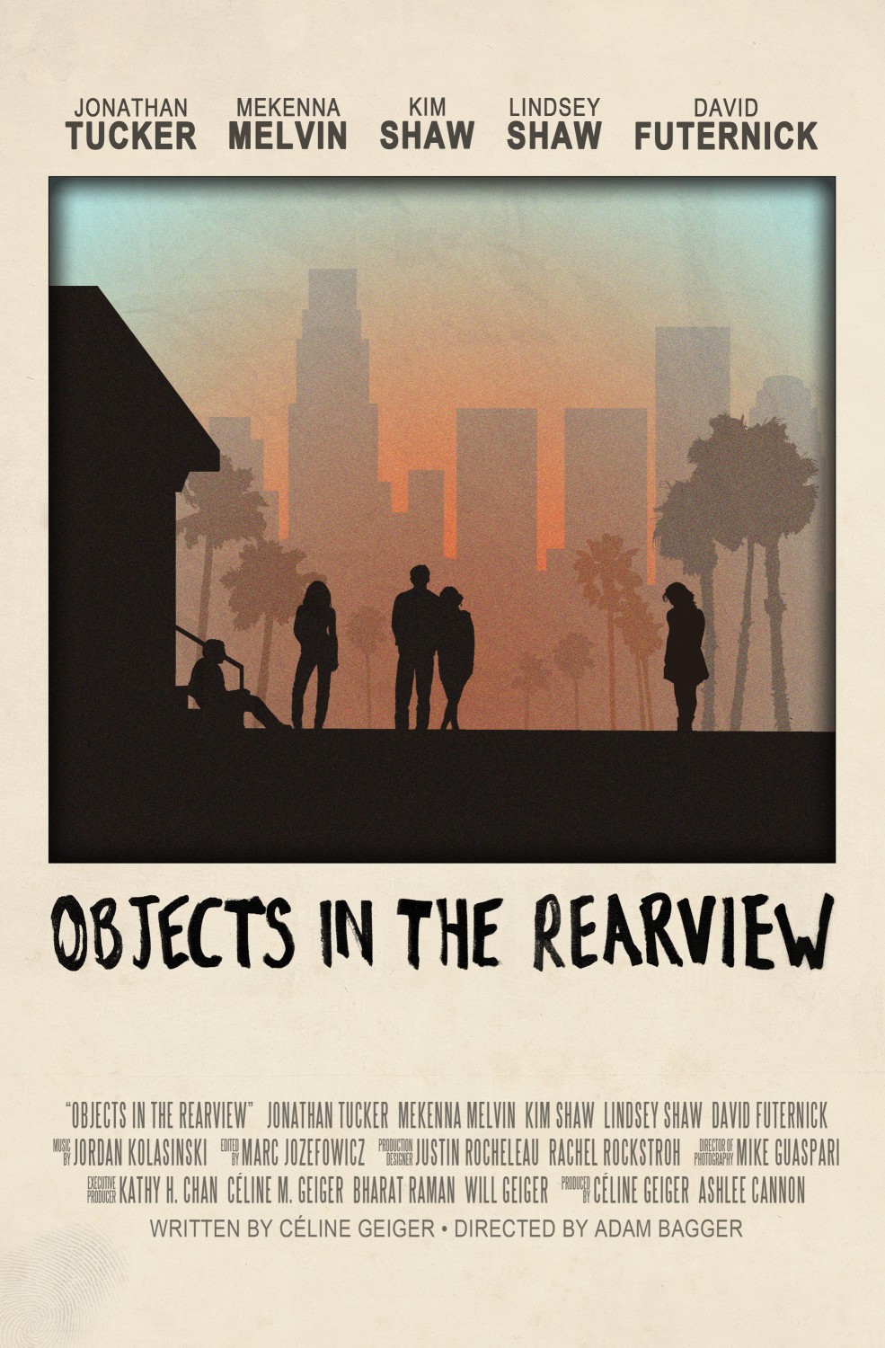Extra Large Movie Poster Image for Objects in the Rearview