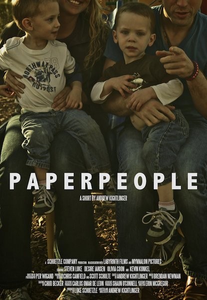 Paper People Short Film Poster