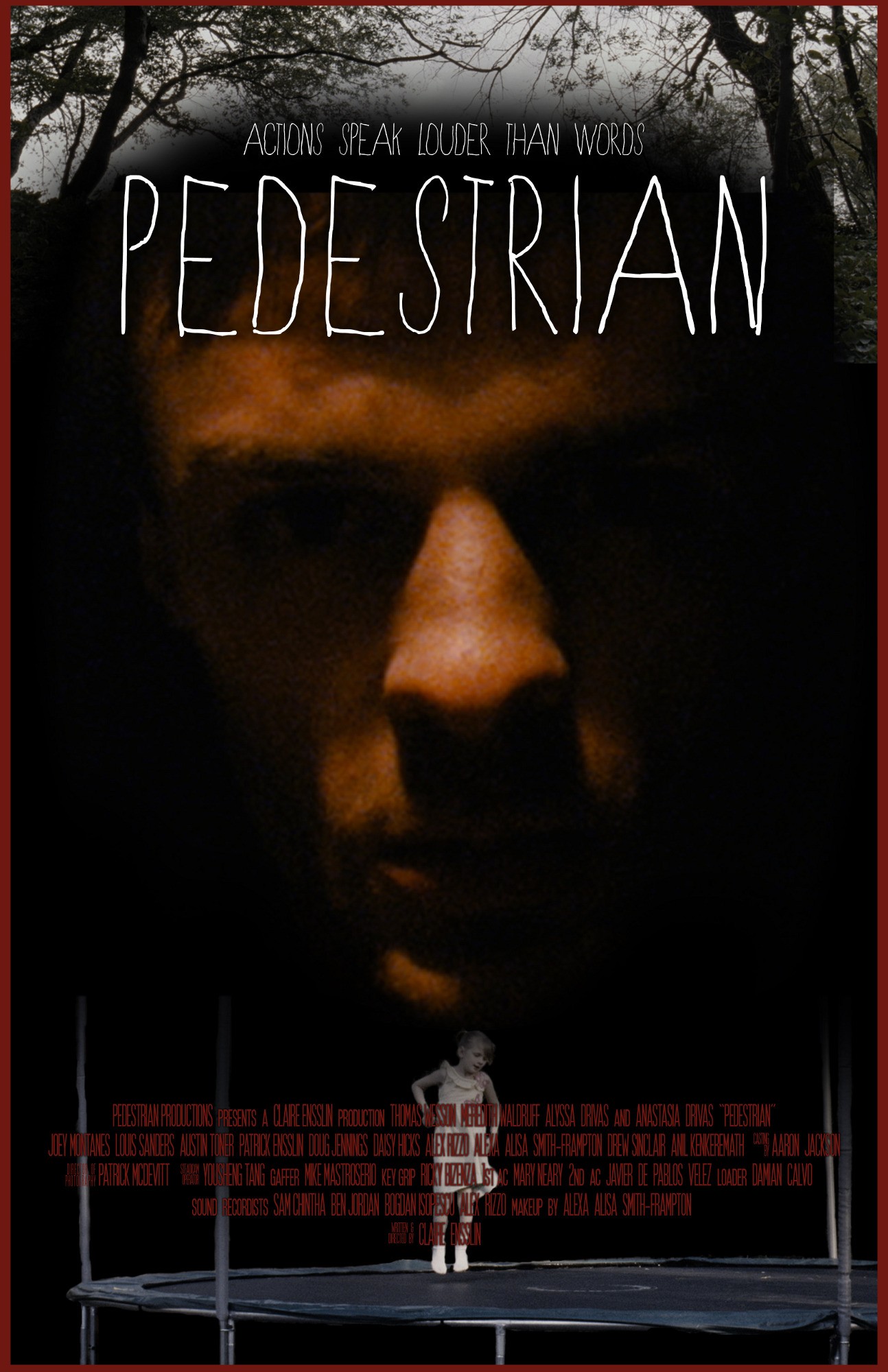 Mega Sized Movie Poster Image for Pedestrian