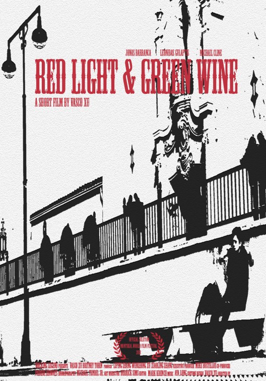 Red Light & Green Wine Short Film Poster
