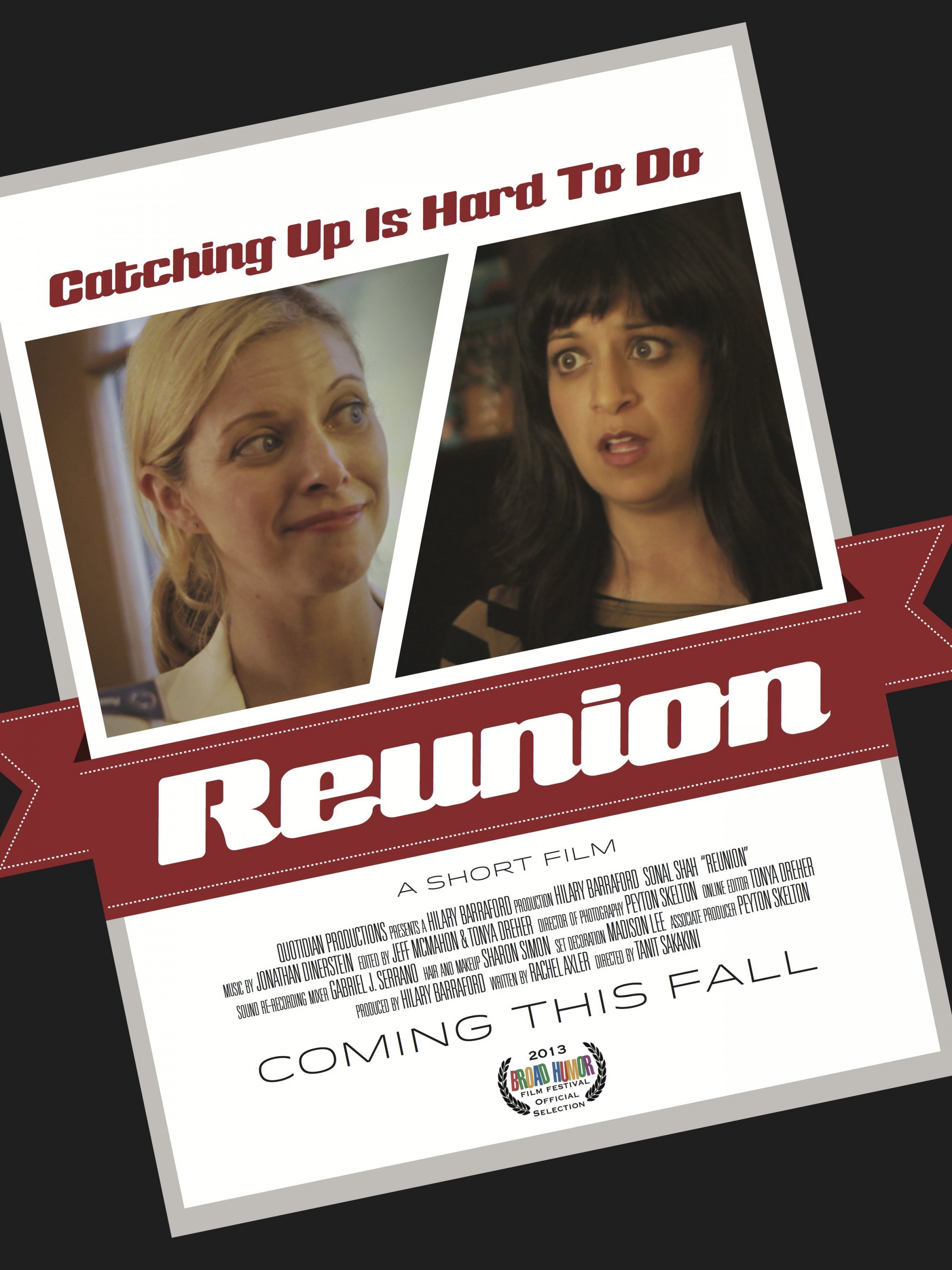 Mega Sized Movie Poster Image for Reunion