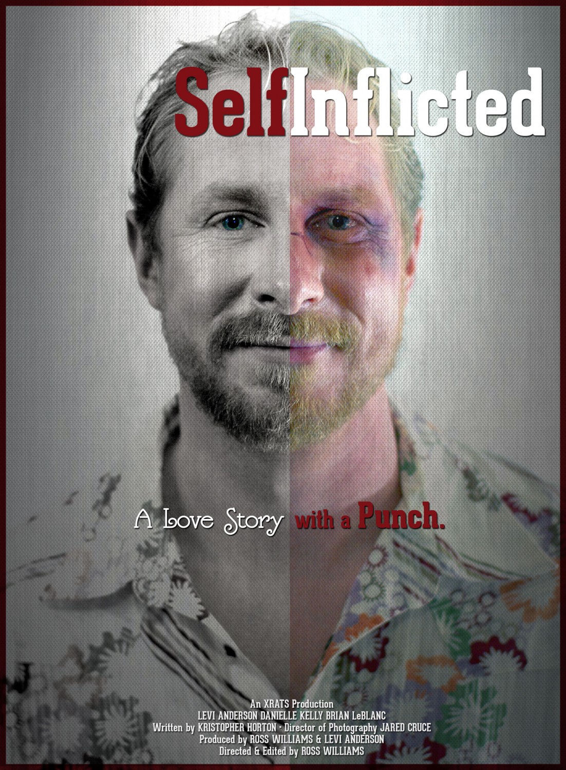 Extra Large Movie Poster Image for Self Inflicted