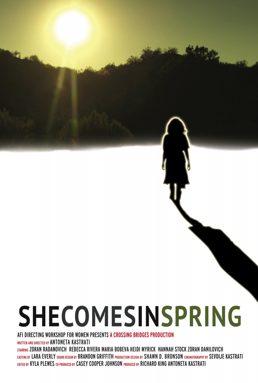 Extra Large Movie Poster Image for She Comes in Spring