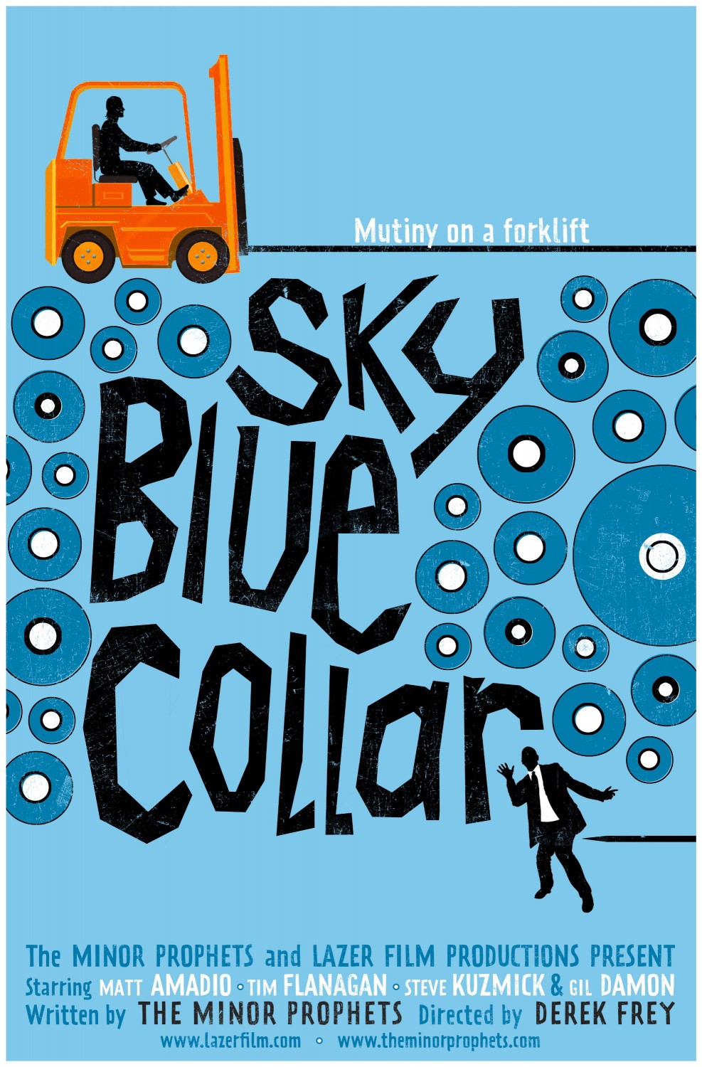 Extra Large Movie Poster Image for Sky Blue Collar