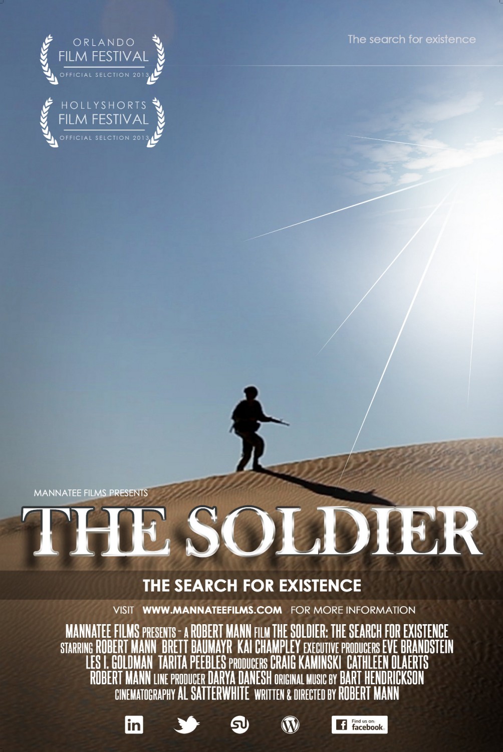 Extra Large Movie Poster Image for The Soldier: The Search for Existence