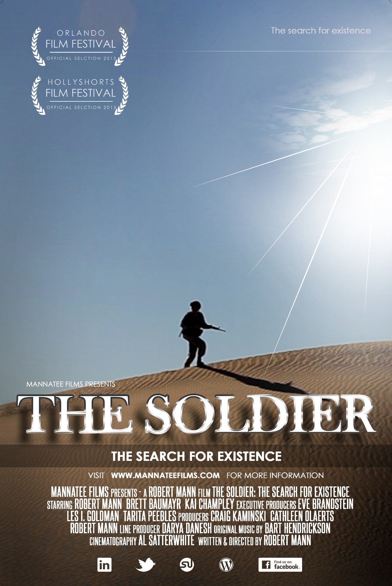 Mega Sized Movie Poster Image for The Soldier: The Search for Existence