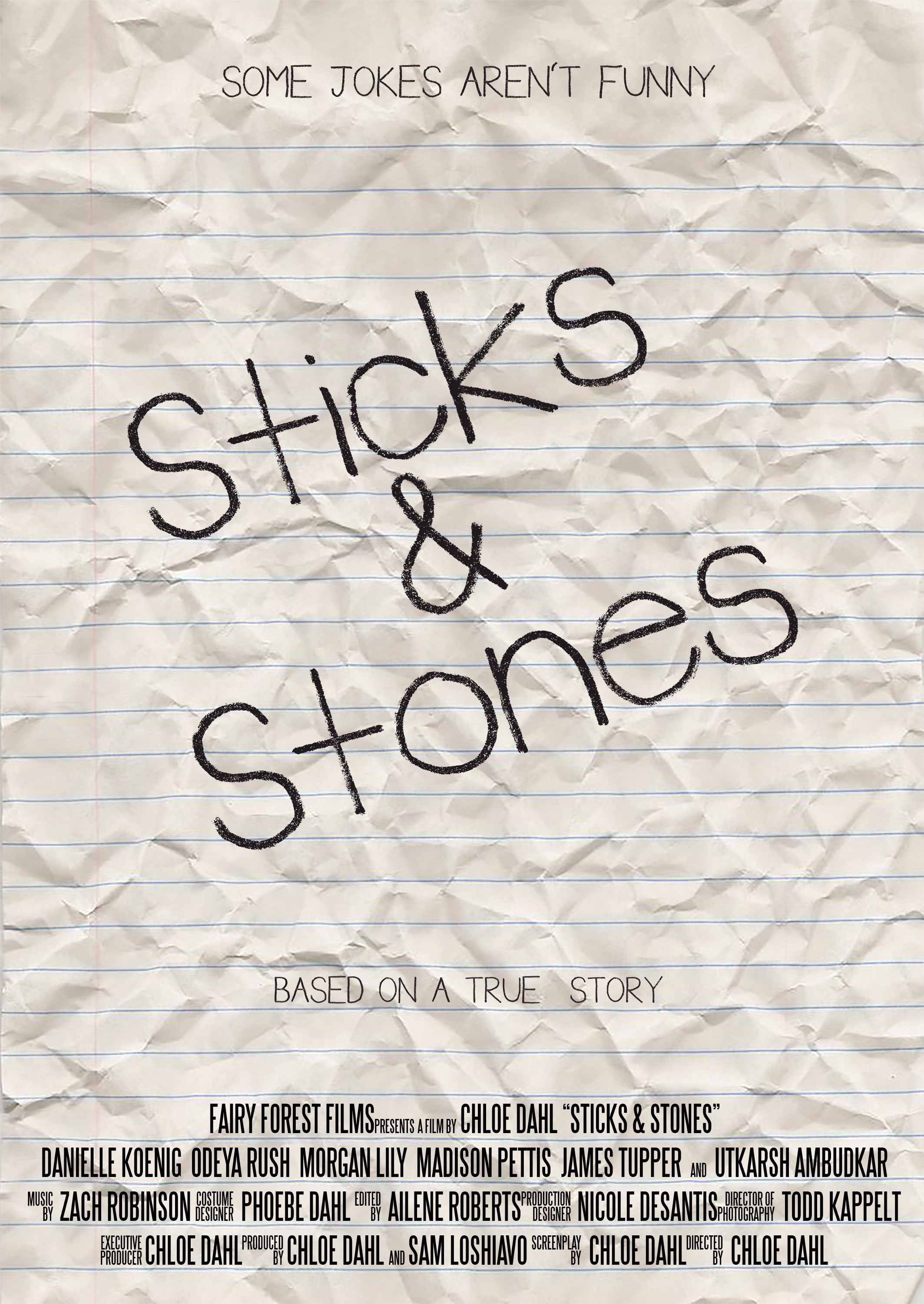 Mega Sized Movie Poster Image for Sticks and Stones