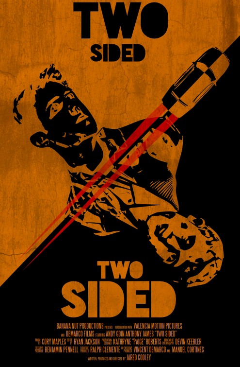 Two Sided Short Film Poster