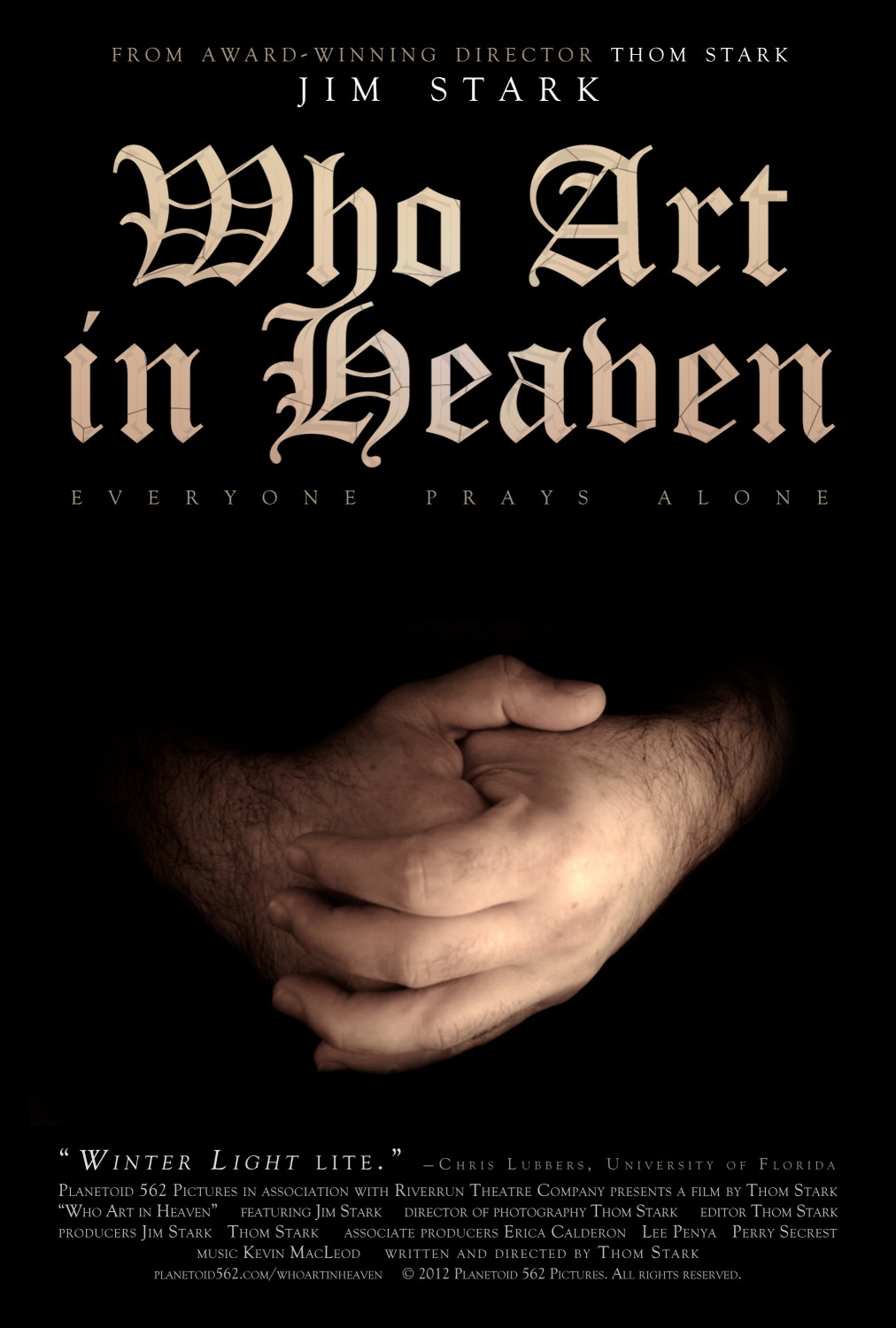 Extra Large Movie Poster Image for Who Art in Heaven