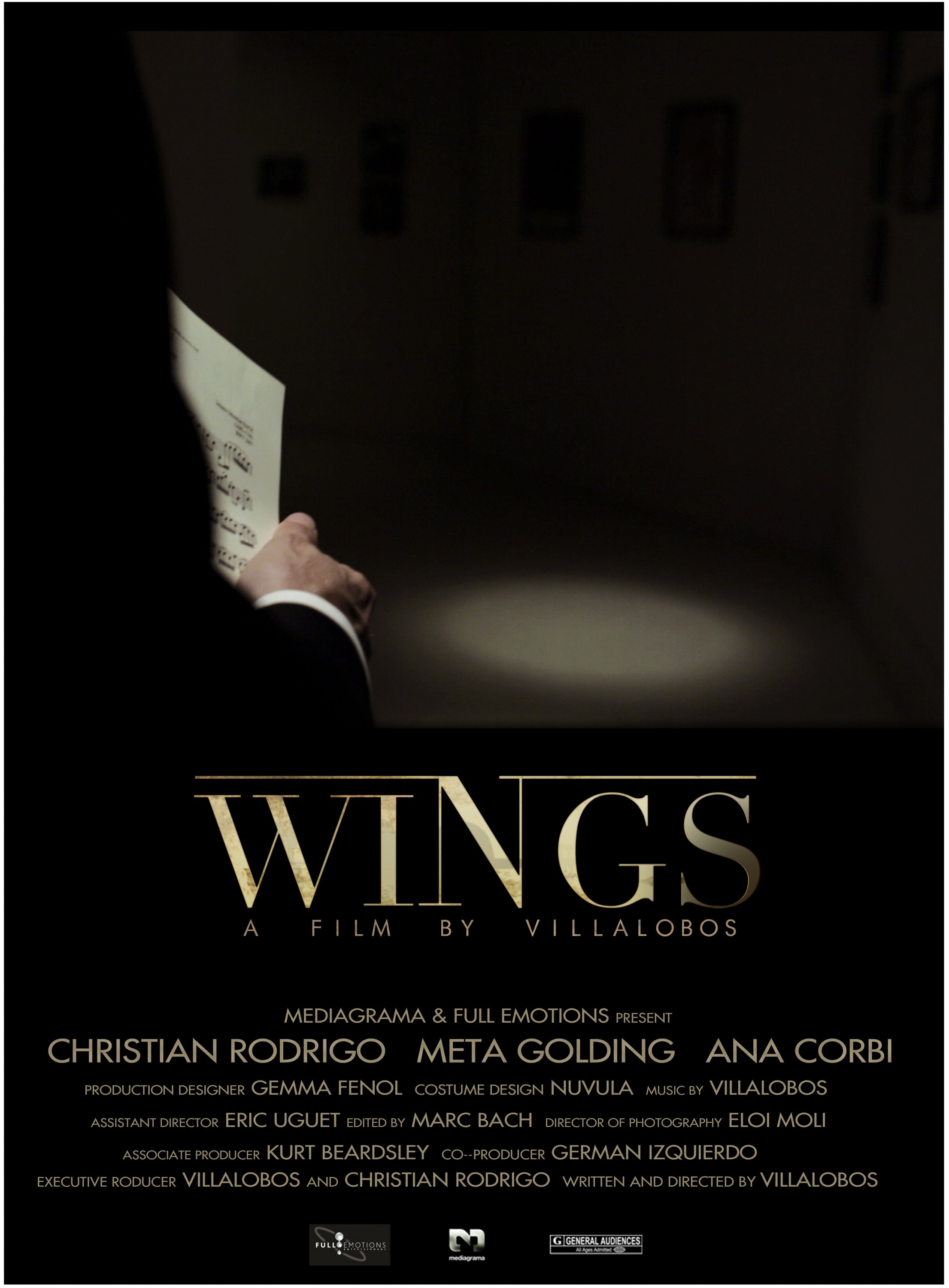 Mega Sized Movie Poster Image for Wings
