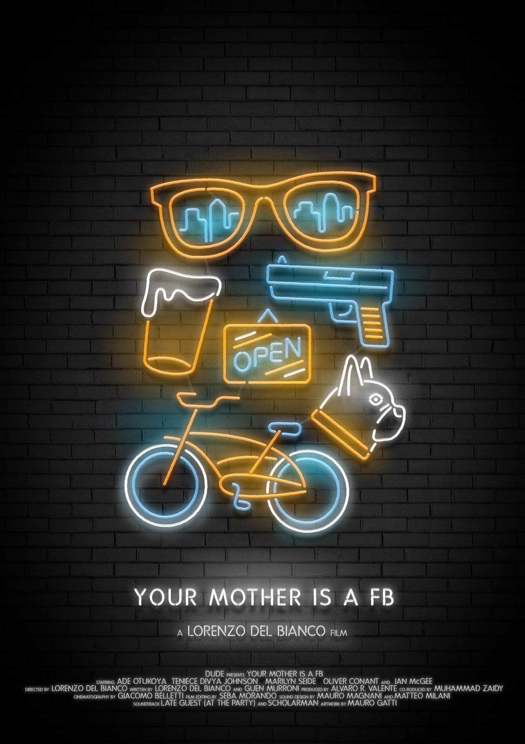 Extra Large Movie Poster Image for Your Mother Is a FB