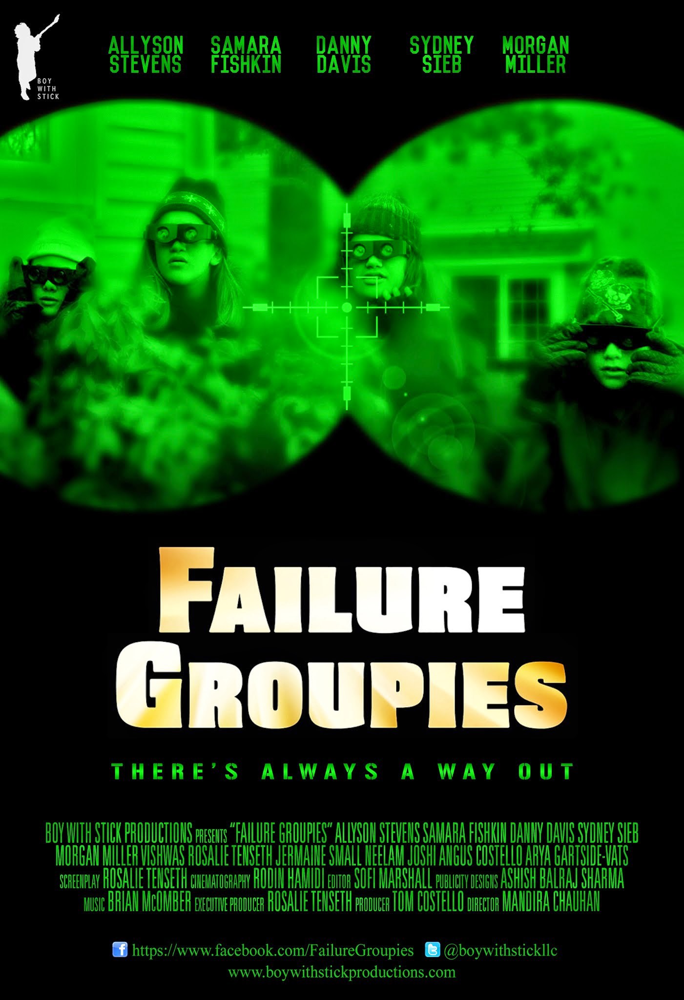 Mega Sized Movie Poster Image for Failure Groupies
