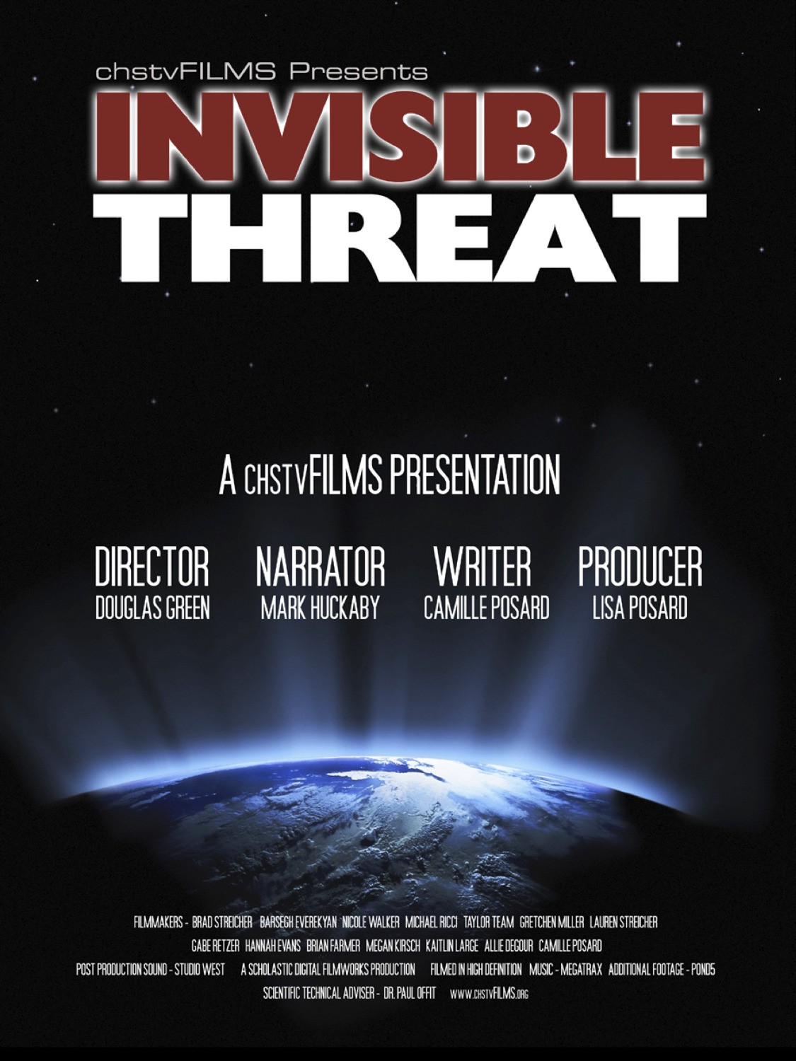 Extra Large Movie Poster Image for Invisible Threat