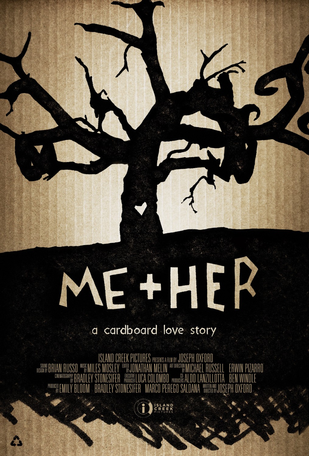 Extra Large Movie Poster Image for Me + Her