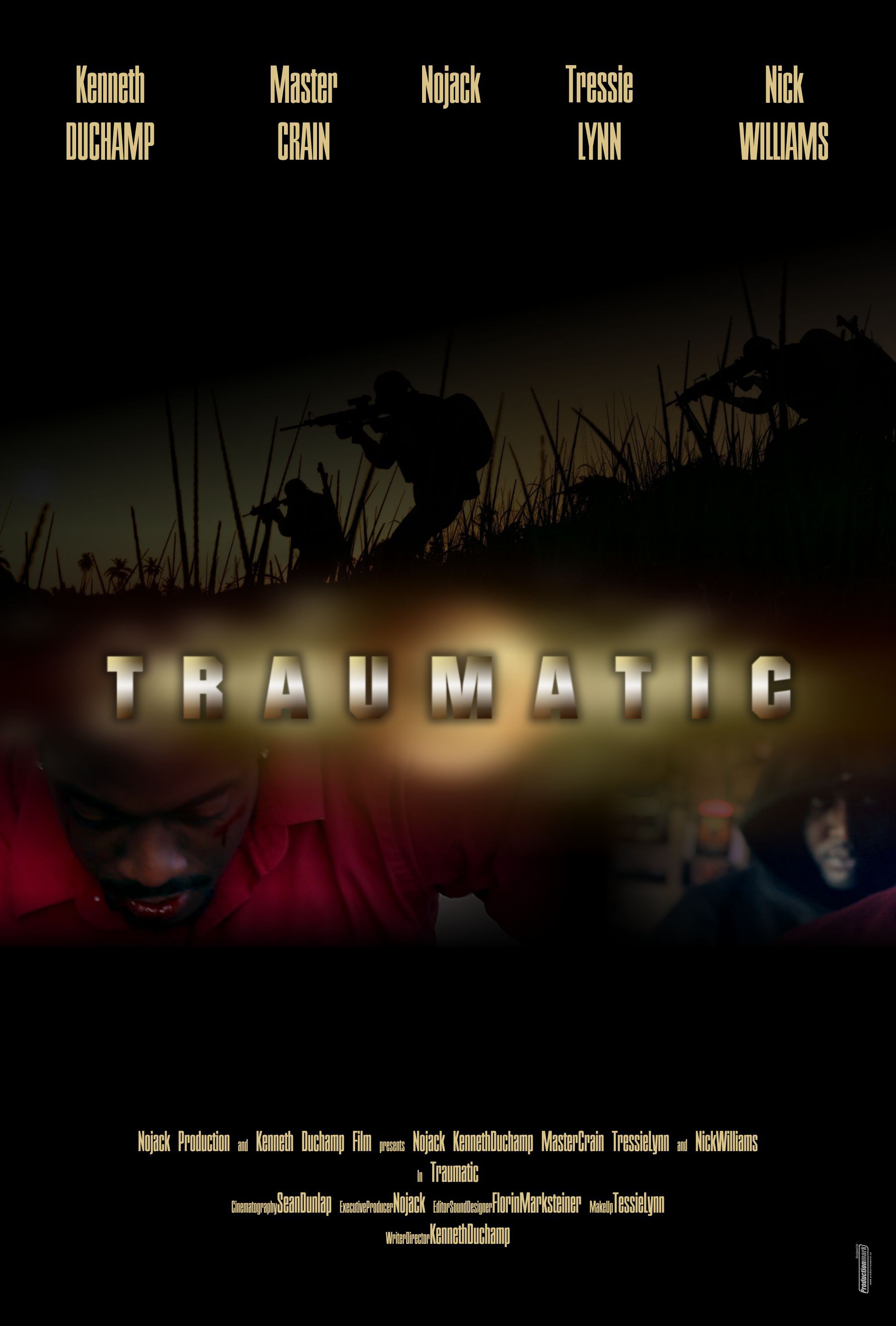 Mega Sized Movie Poster Image for Traumatic