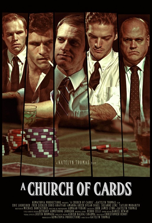 A Church of Cards Short Film Poster