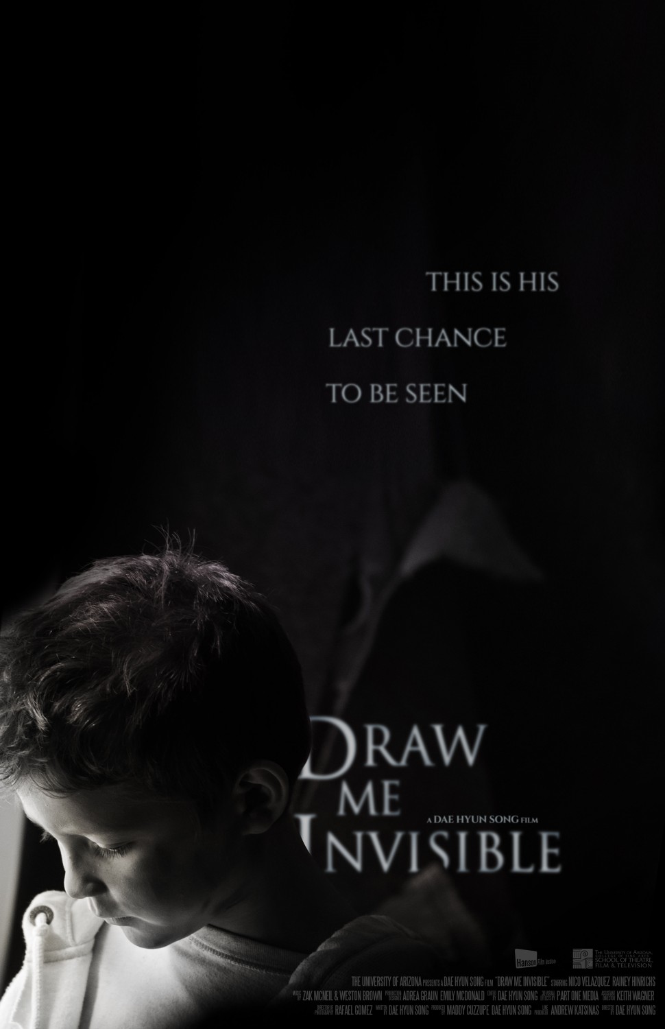 Extra Large Movie Poster Image for Draw Me Invisible