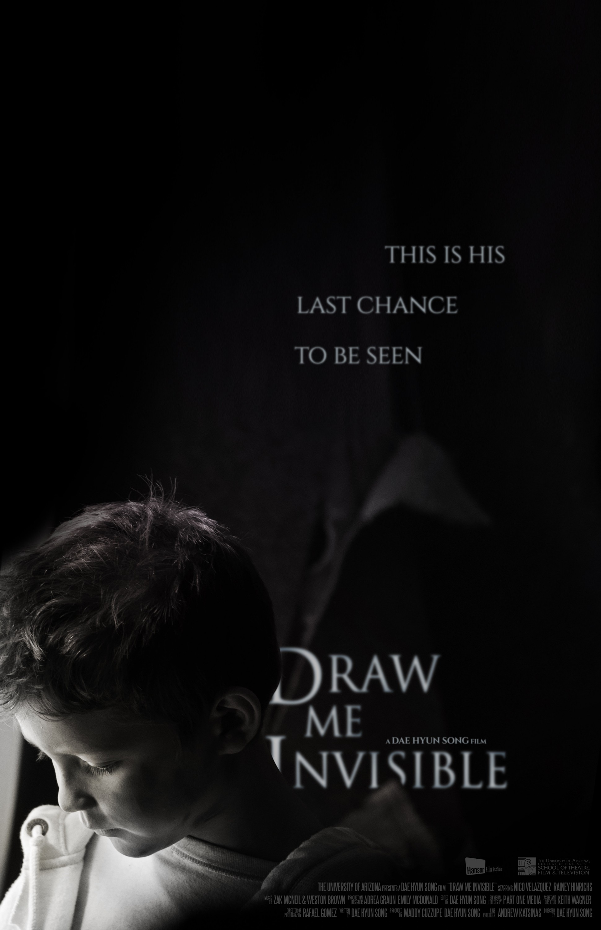 Mega Sized Movie Poster Image for Draw Me Invisible