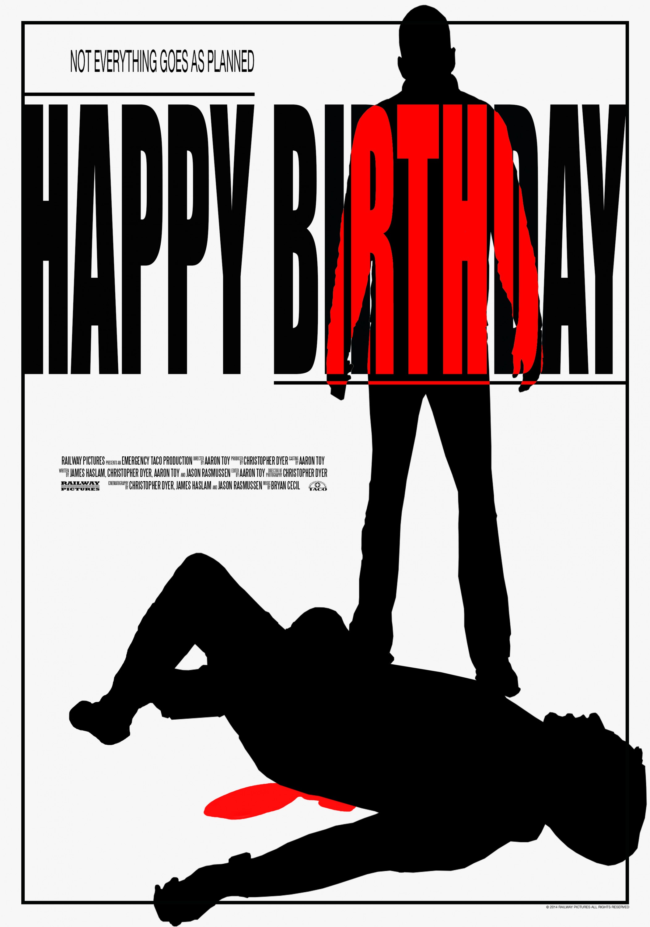 Mega Sized Movie Poster Image for Happy Birthday