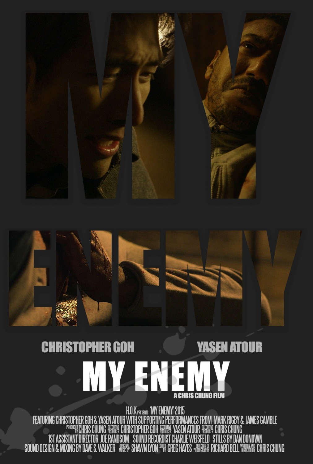 Extra Large Movie Poster Image for My Enemy