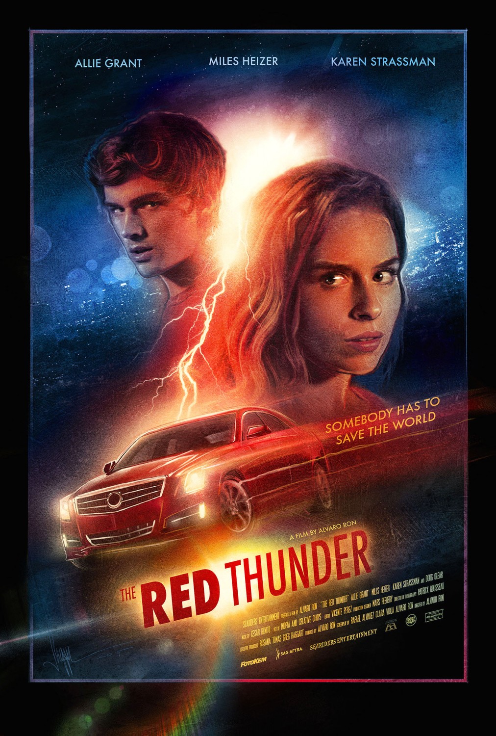 Extra Large Movie Poster Image for The Red Thunder