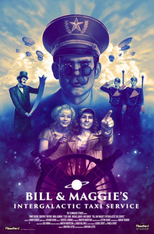 Bill & Maggie's Intergalactic Taxi Service Short Film Poster