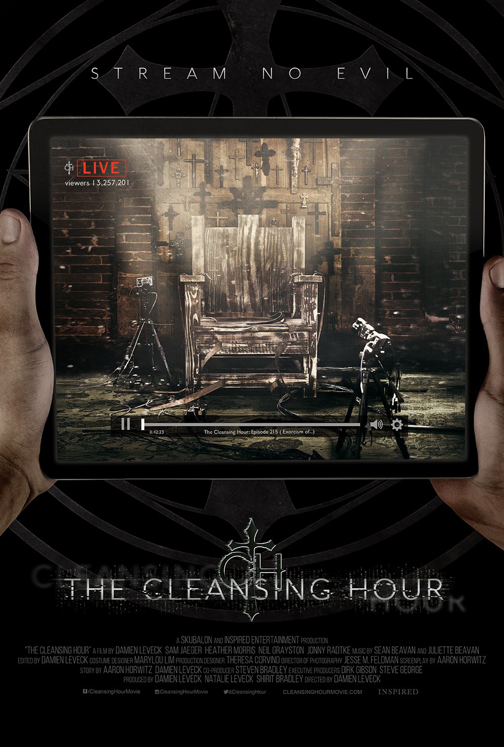 Extra Large Movie Poster Image for The Cleansing Hour