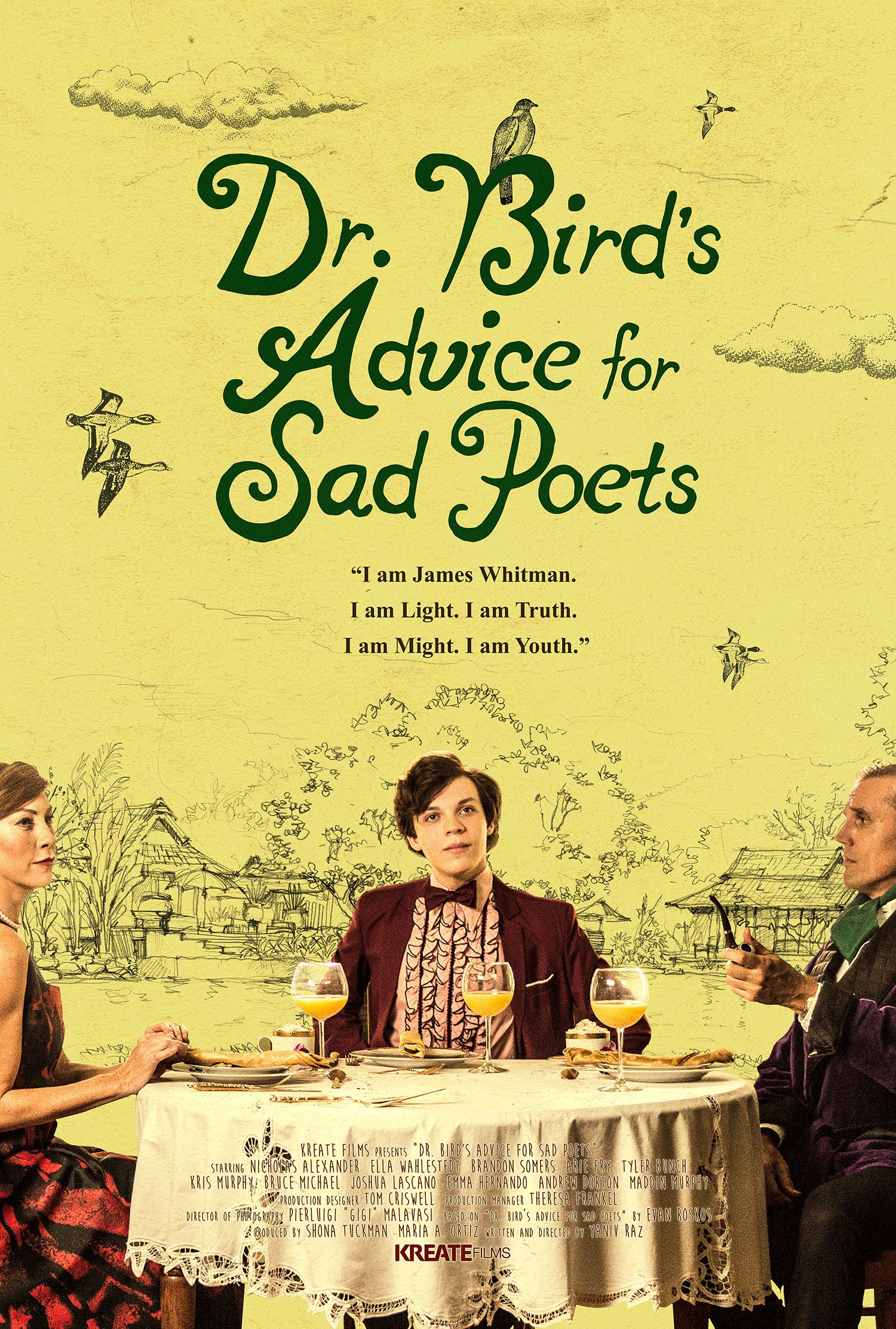 Mega Sized Movie Poster Image for Dr. Bird's Advice for Sad Poets