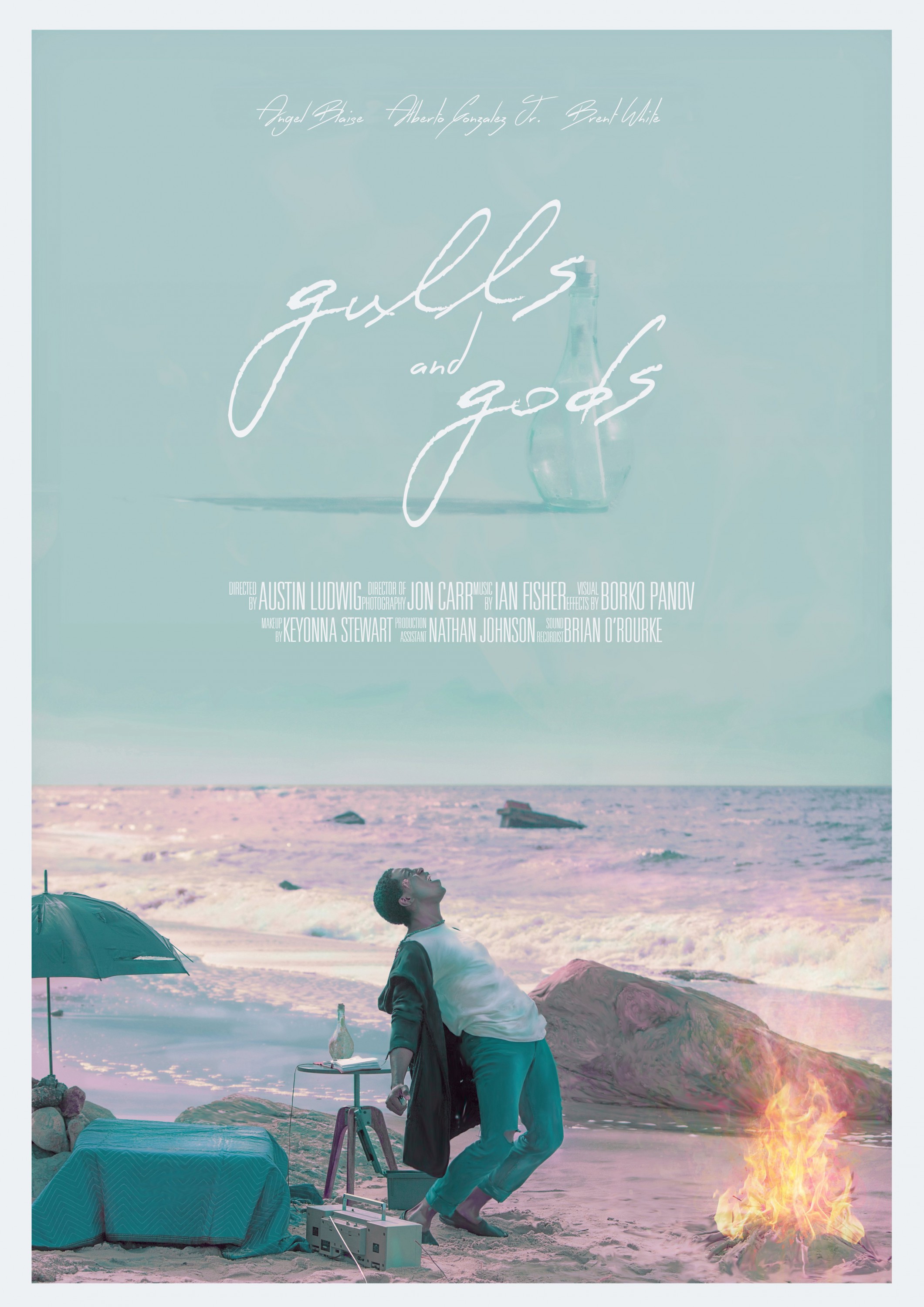 Mega Sized Movie Poster Image for Gulls and Gods