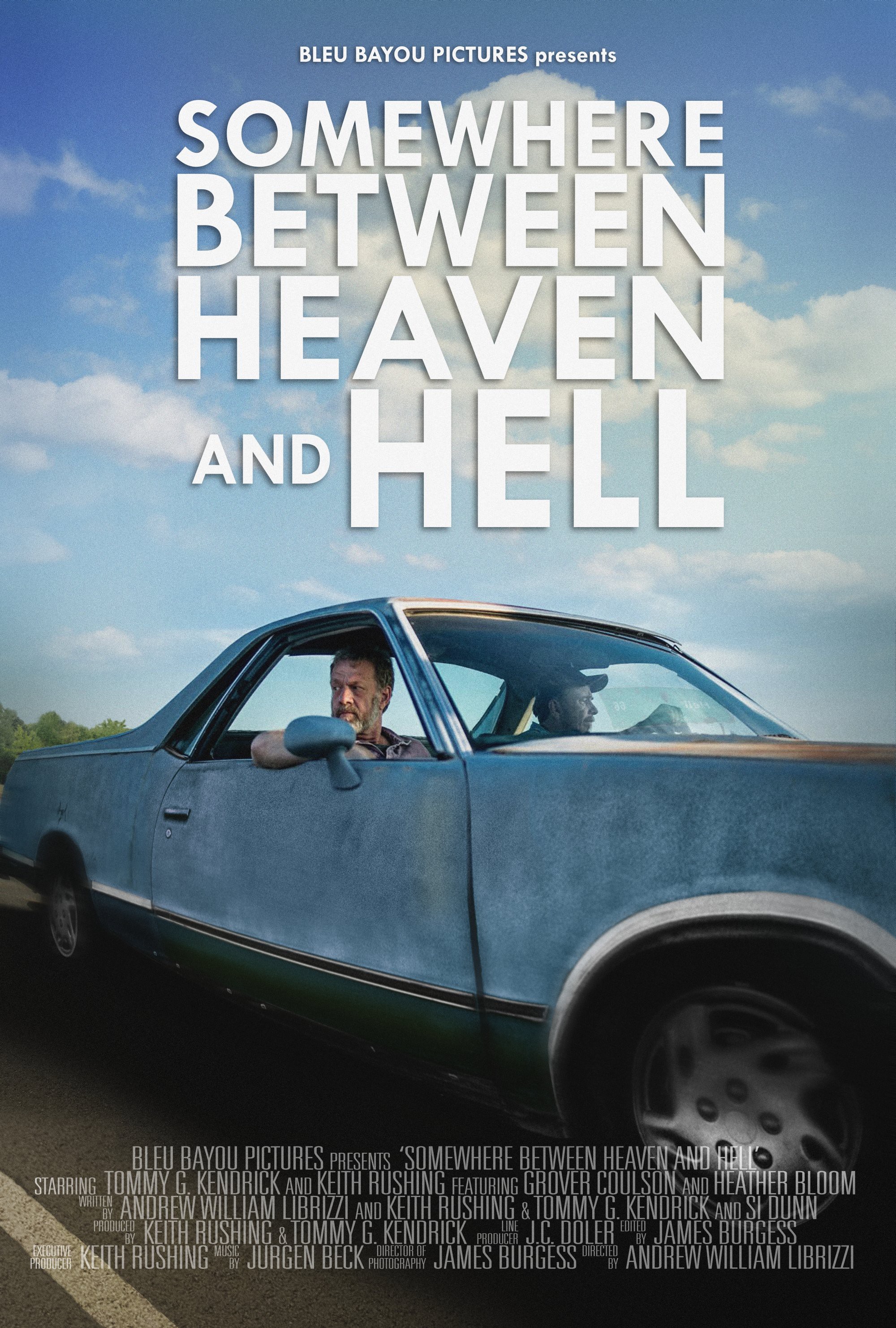 Mega Sized Movie Poster Image for Somewhere Between Heaven and Hell