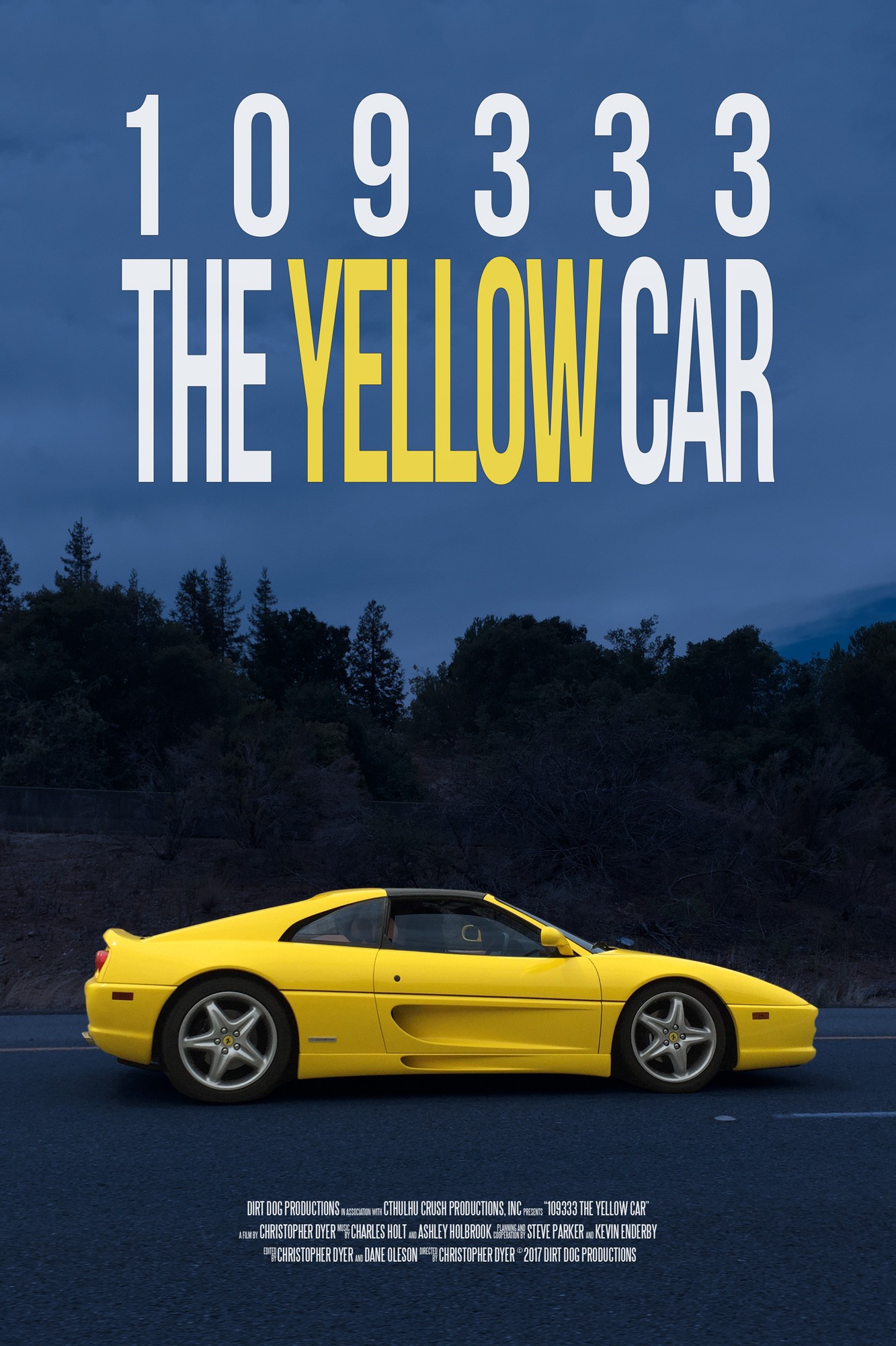 Mega Sized Movie Poster Image for 109333 the Yellow Car
