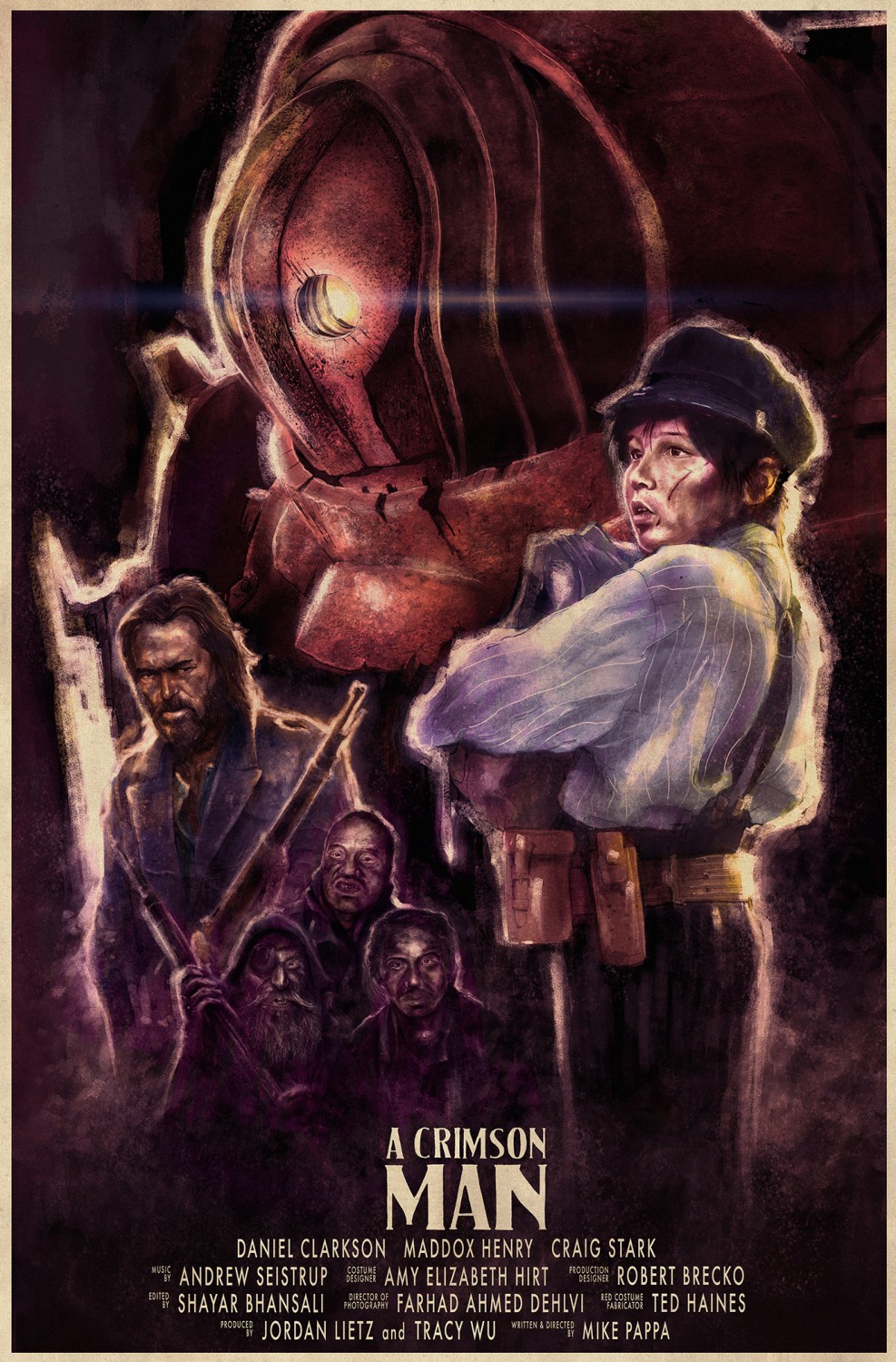 Extra Large Movie Poster Image for A Crimson Man