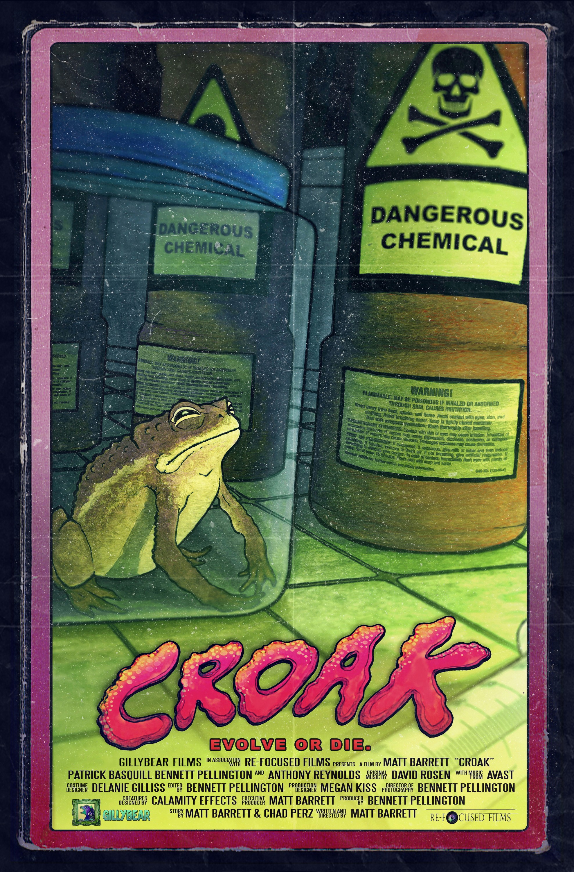 Mega Sized Movie Poster Image for Croak