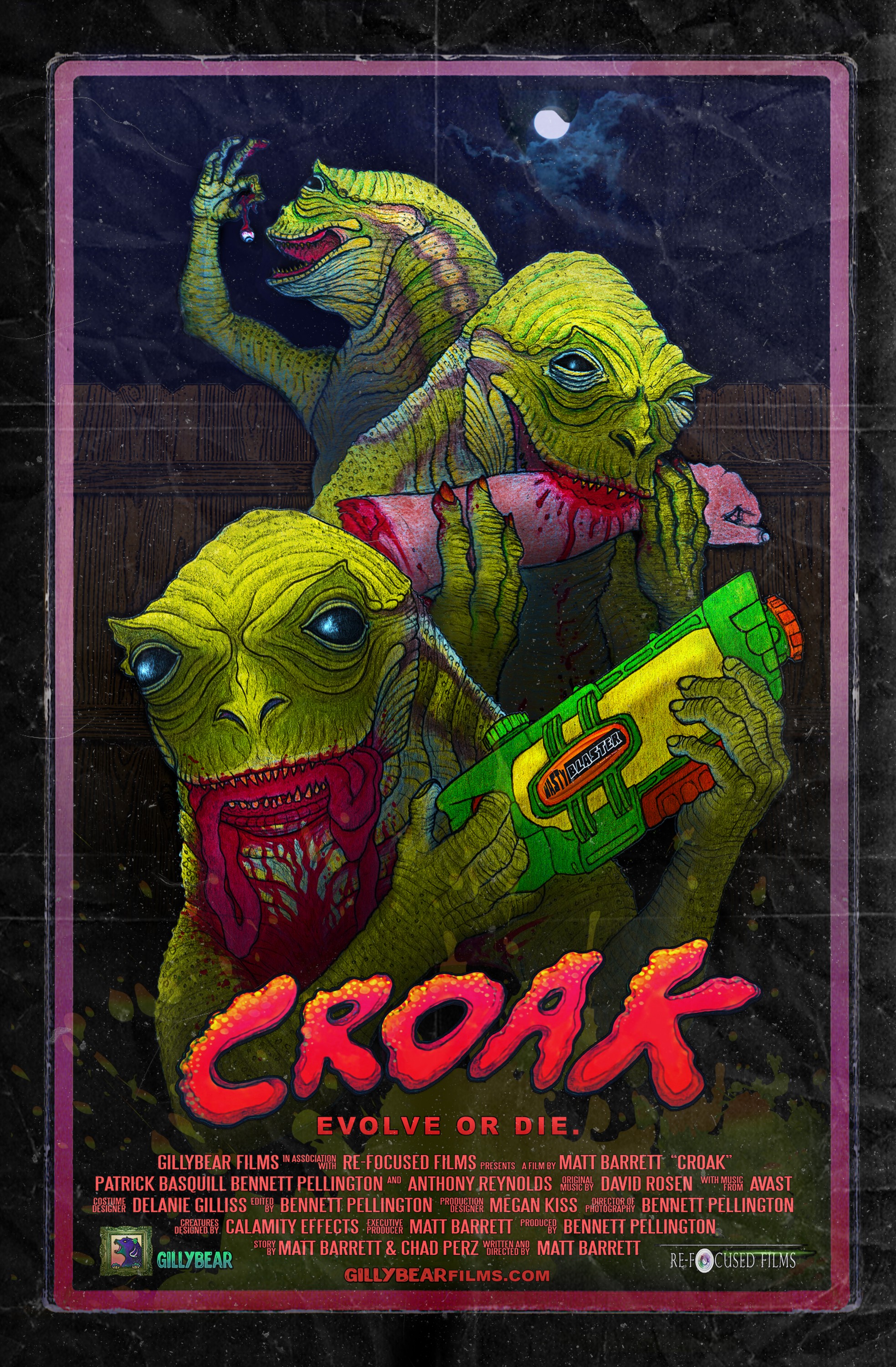 Mega Sized Movie Poster Image for Croak