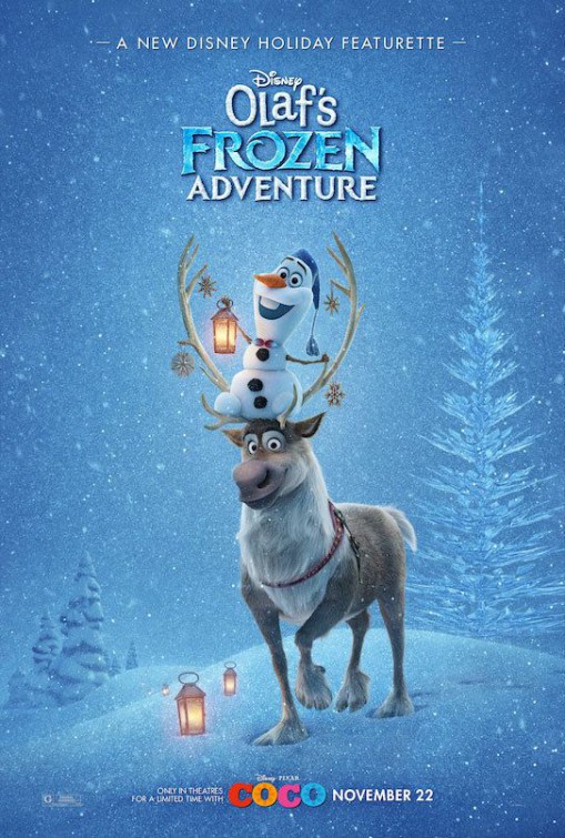 Olaf's Frozen Adventure Short Film Poster