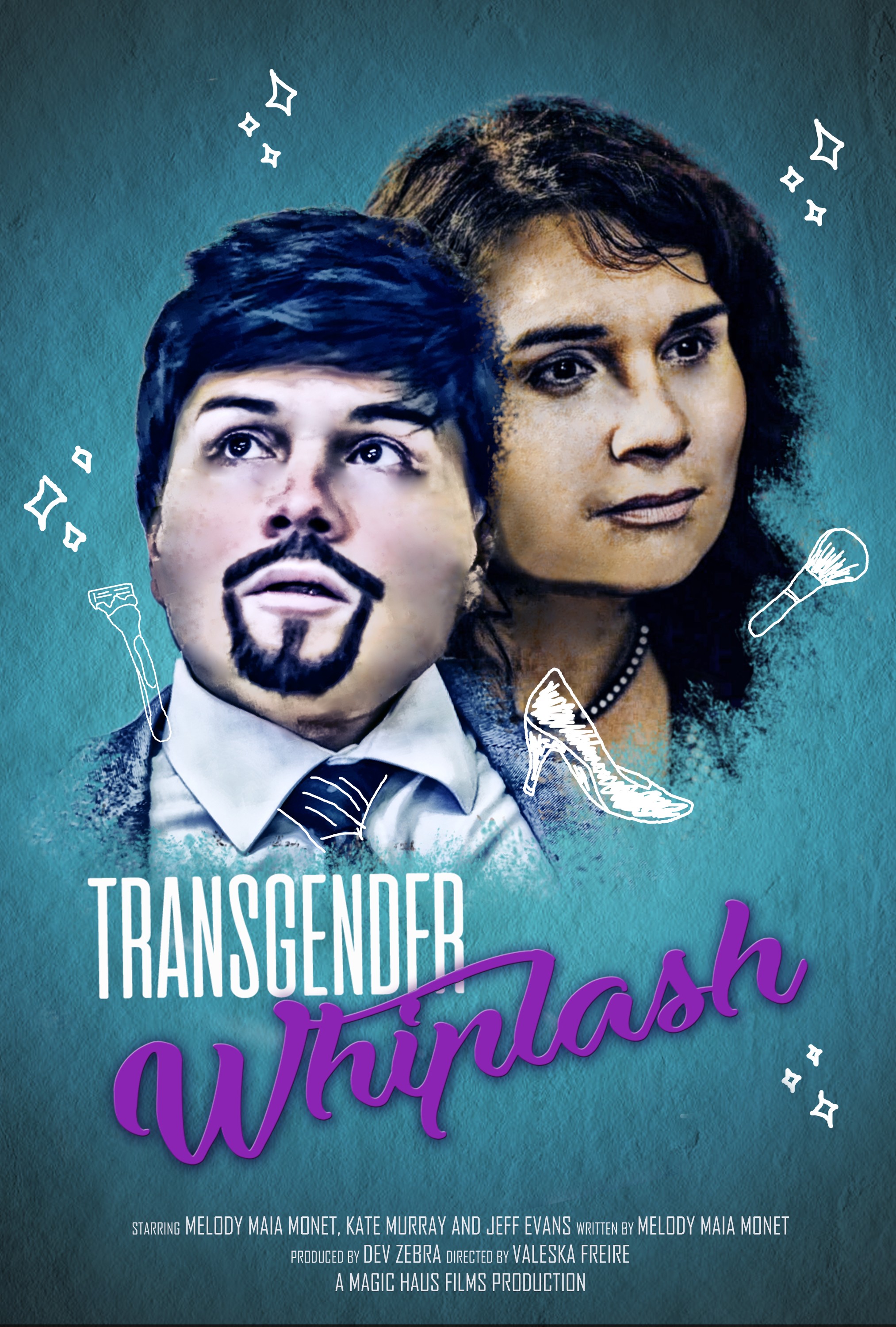 Mega Sized Movie Poster Image for Transgender Whiplash