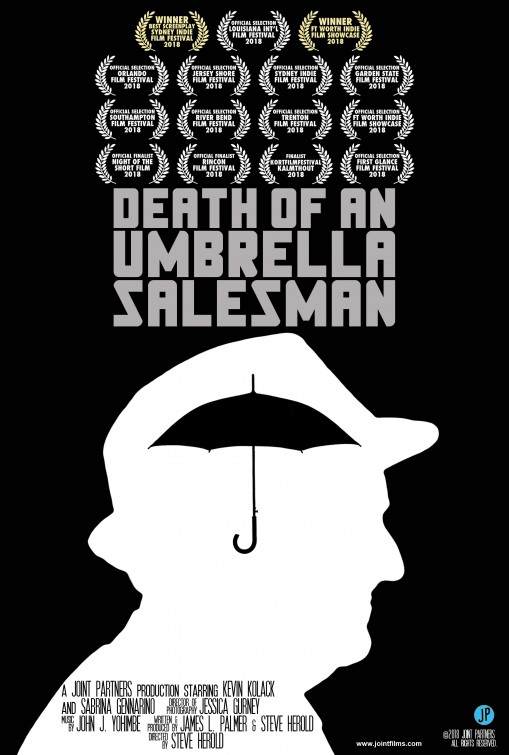 Death of an Umbrella Salesman Short Film Poster