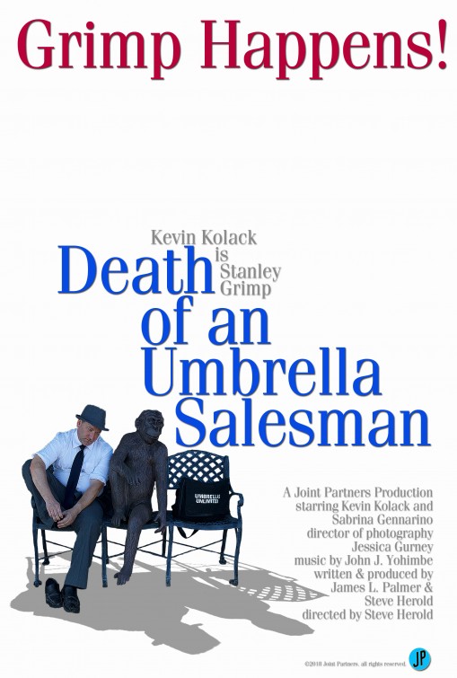 Death of an Umbrella Salesman Short Film Poster