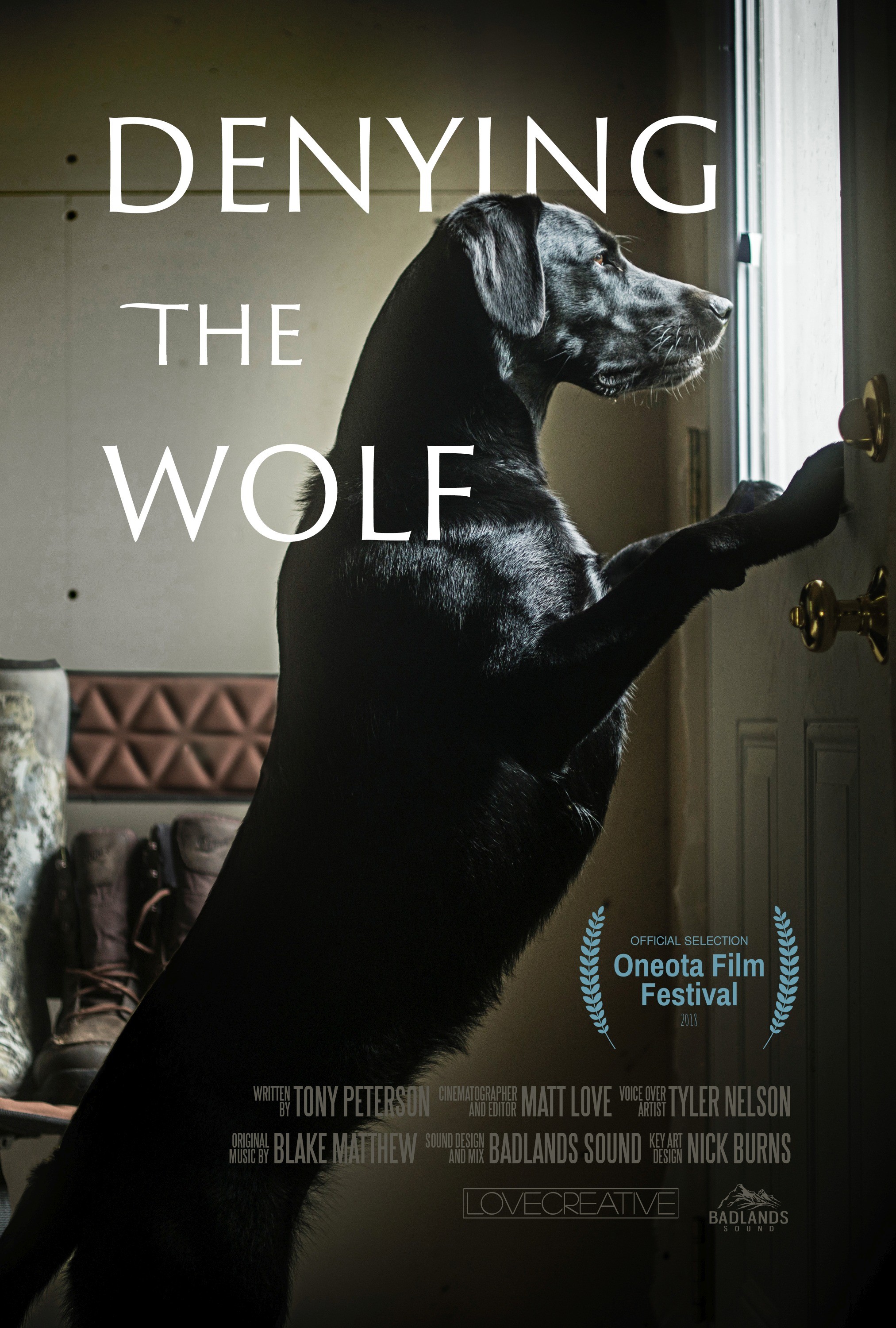 Mega Sized Movie Poster Image for Denying the Wolf