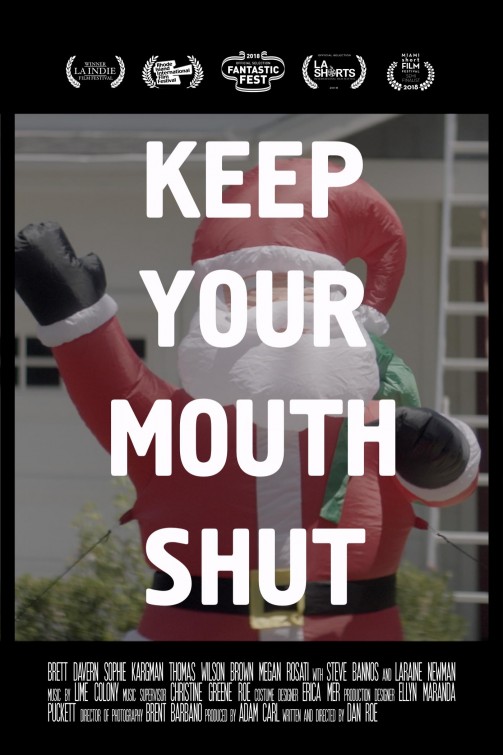 Keep Your Mouth Shut Short Film Poster