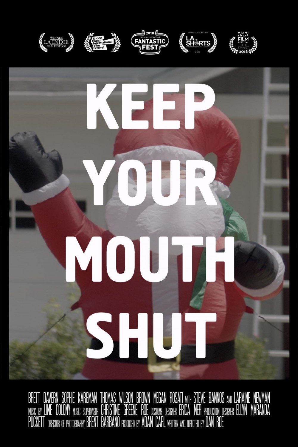 Extra Large Movie Poster Image for Keep Your Mouth Shut