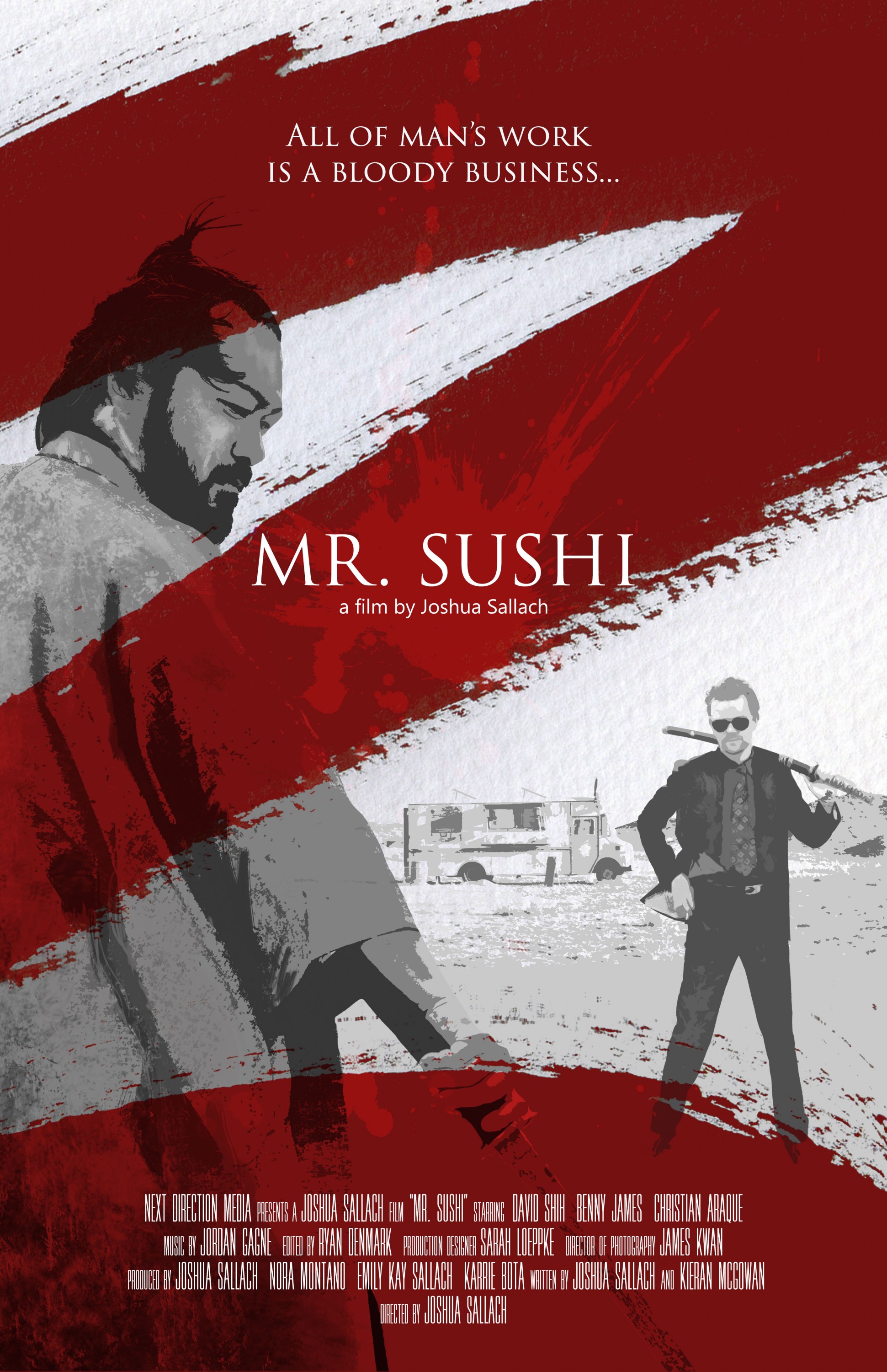Mega Sized Movie Poster Image for Mr. Sushi