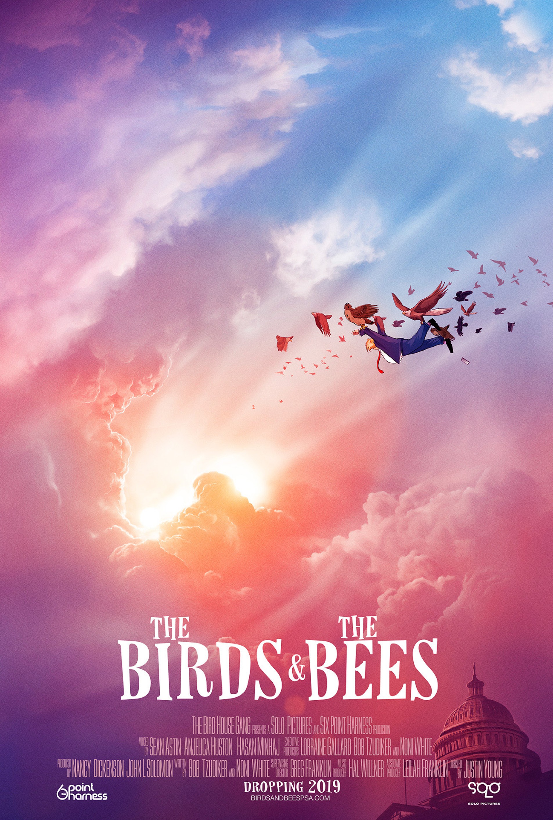Mega Sized Movie Poster Image for The Birds & the Bees