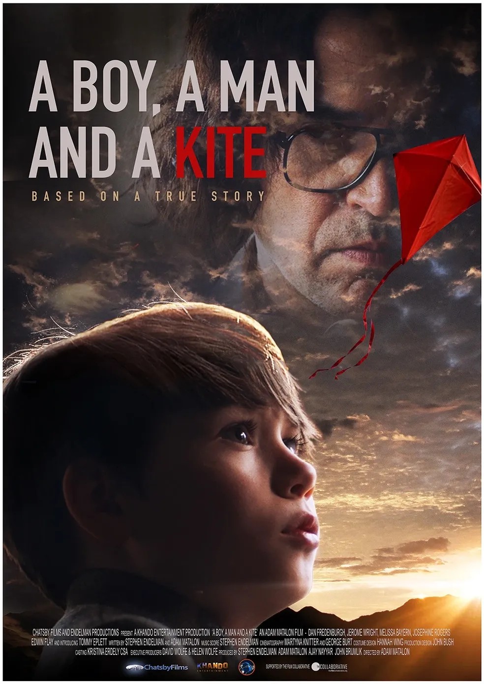 Extra Large Movie Poster Image for A Boy, a Man and a Kite